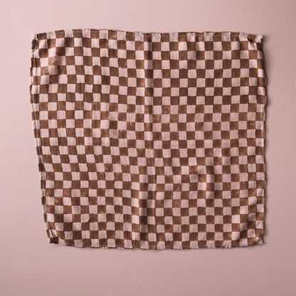 Lili Pepper Mini Foulard 50x50 | check ginger Aufgeweckt