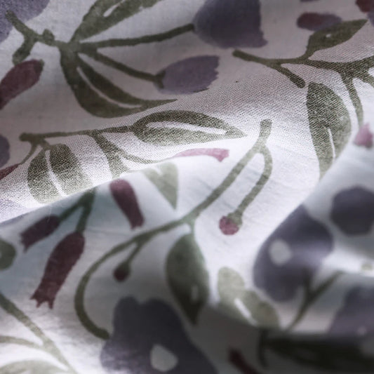 Lili Pepper Mini Foulard 50x50 | floral blue Aufgeweckt