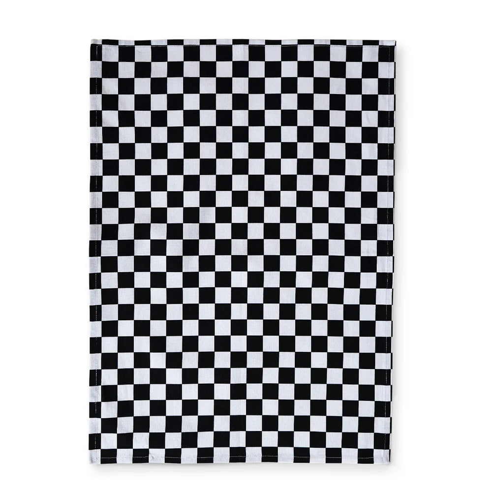 Lili Pepper Küchentuch 50x70 | check black white Aufgeweckt