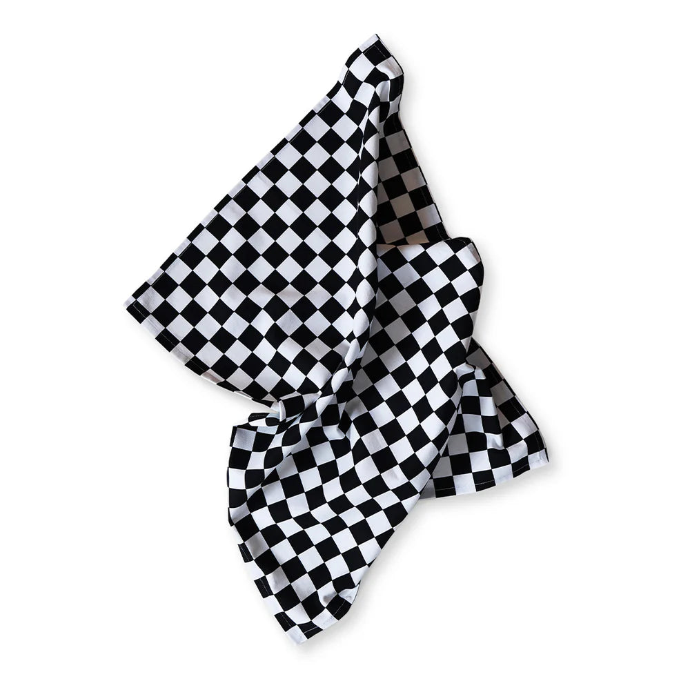 Lili Pepper Küchentuch 50x70 | check black white Aufgeweckt