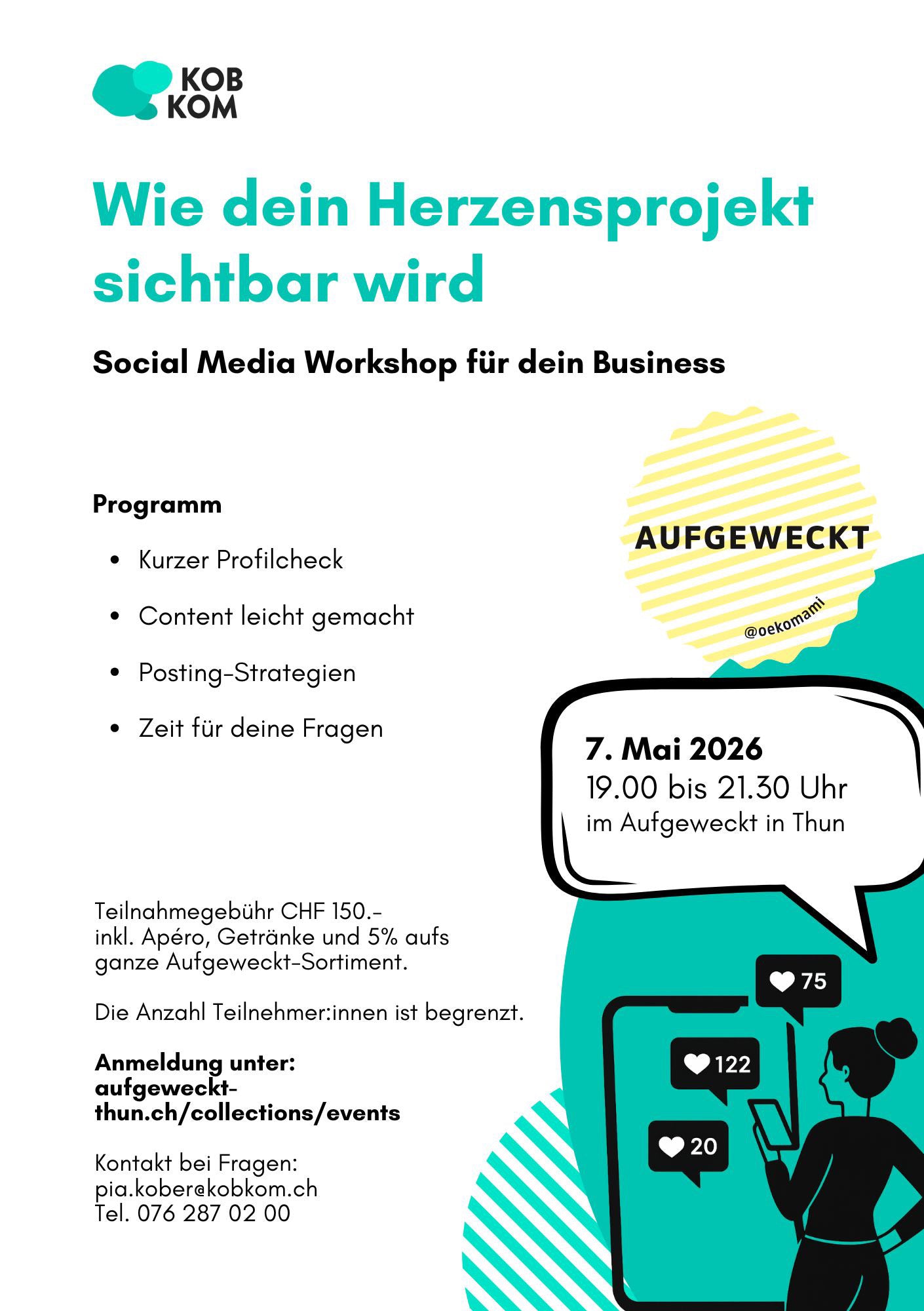 Aufgeweckt Social Media Workshop Aufgeweckt