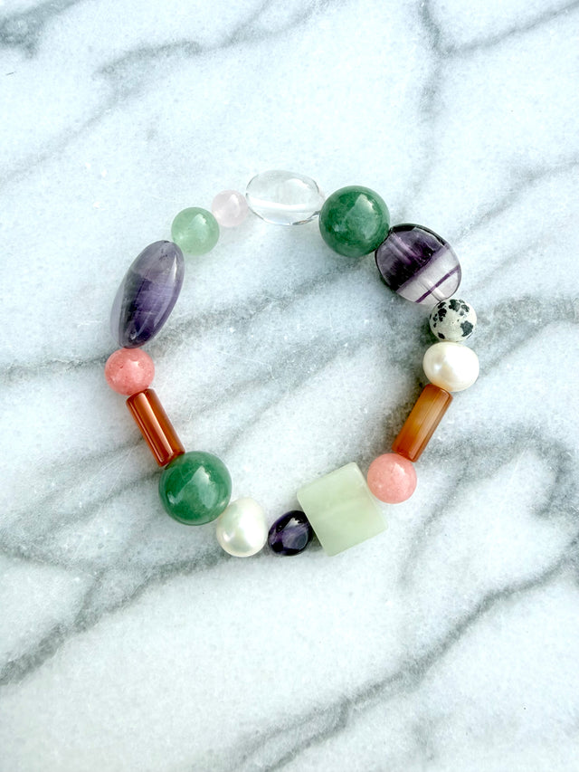 petitmai PinkPop Combo Halskette&Armband Aufgeweckt