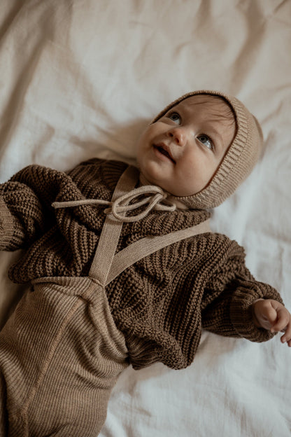 romi. Chunky Knit Sweater | Coffee Aufgeweckt