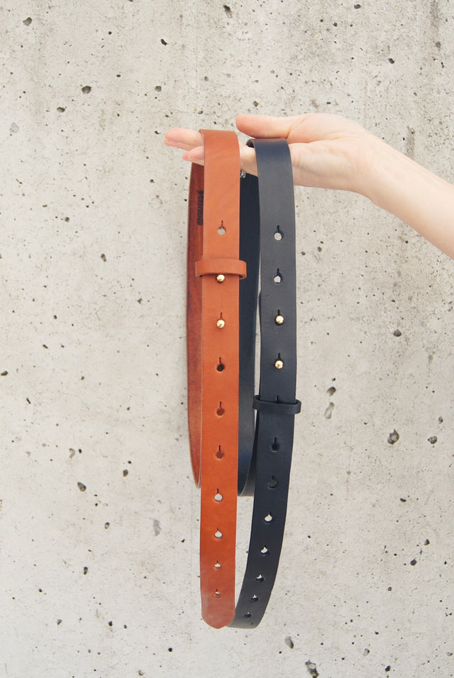 Ledergürtel braun Petit Mai