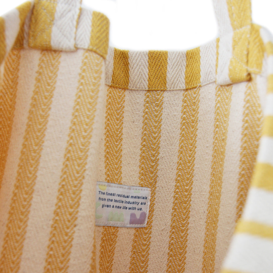 Baumwolltasche Stripes Yellow