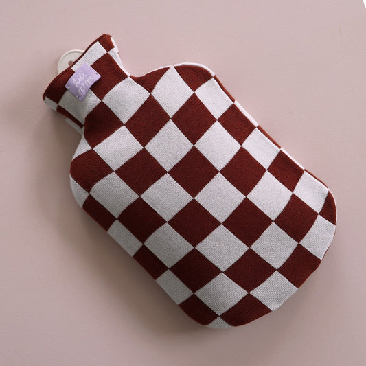 Lili Pepper Hot water bottle | Check Ginger Aufgeweckt