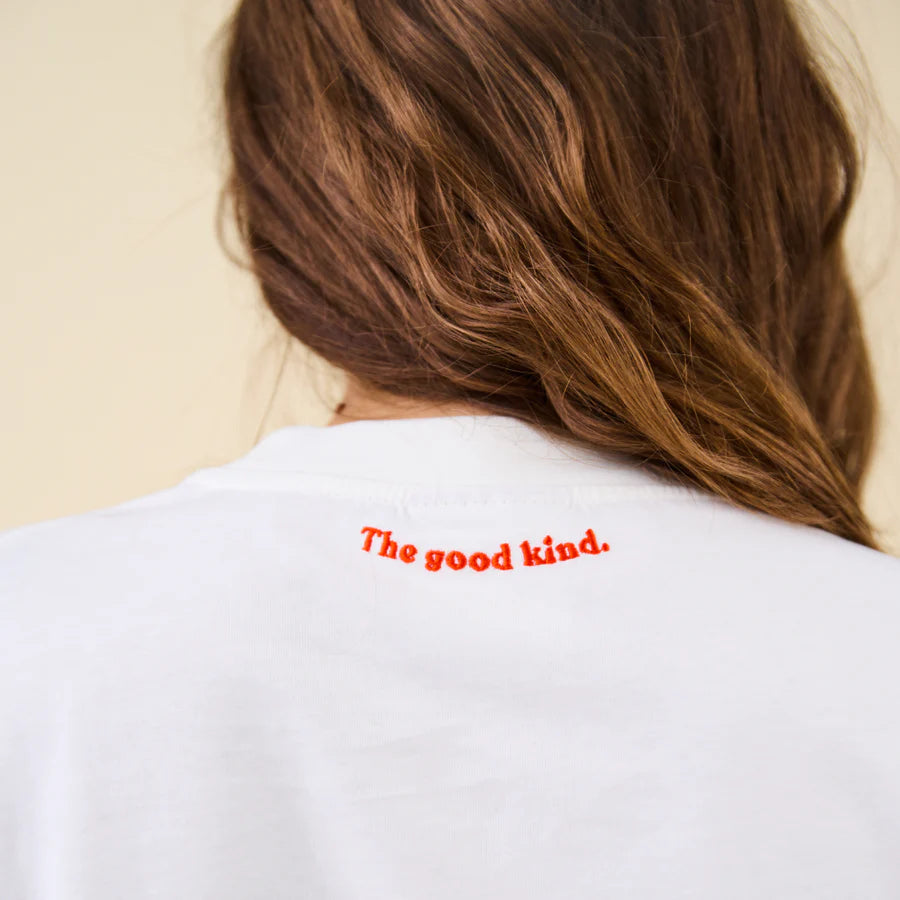popeia Langarmshirt | Off-White Aufgeweckt