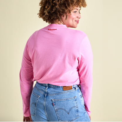 Langarmshirt pink Popeia