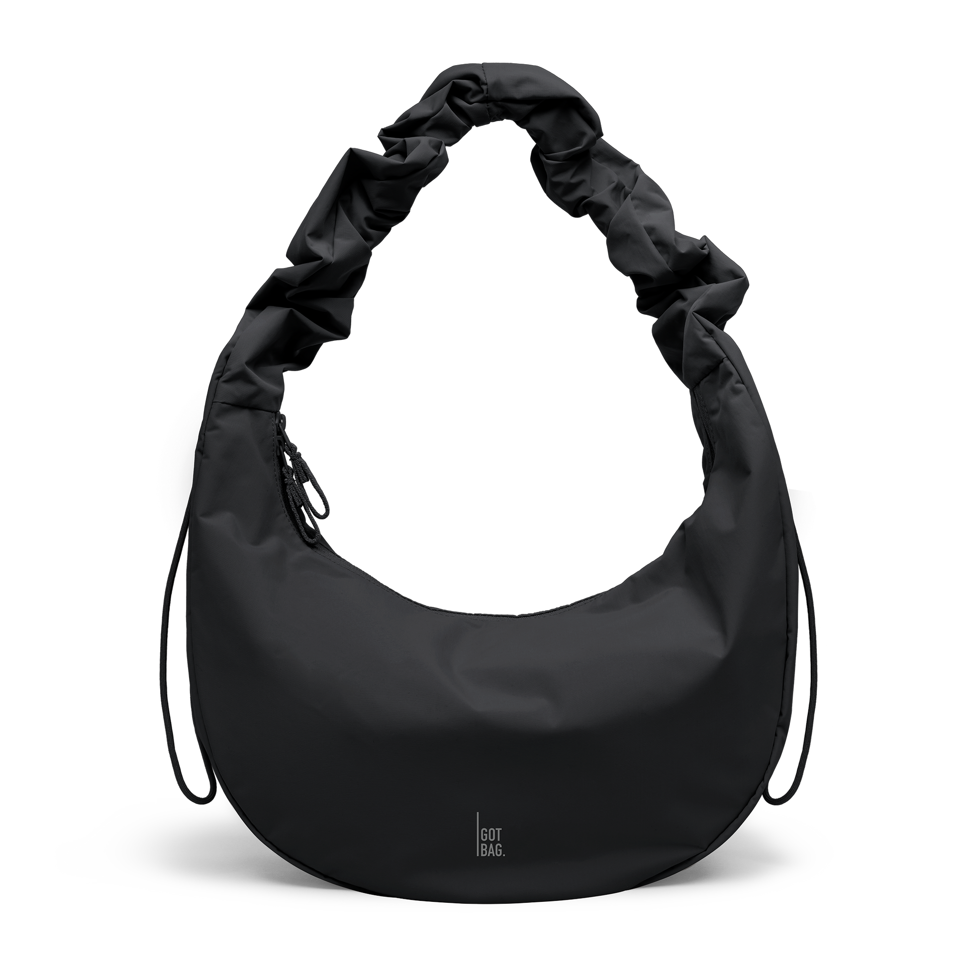 GOT BAG Moon Bag Ruffle | Black Monochrome Aufgeweckt