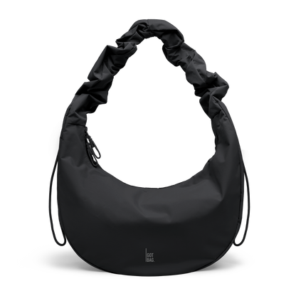 GOT BAG Moon Bag Ruffle | Black Monochrome Aufgeweckt