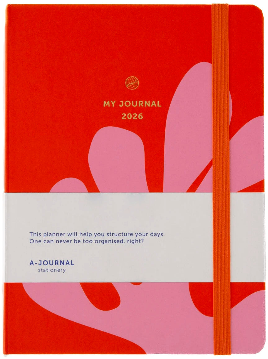 A-Journal Daily Journal 2026 – Arty Pink Aufgeweckt