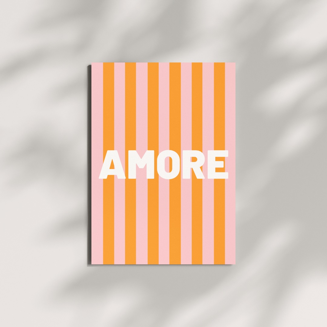 HERR&FRAUHEMPEL Postkarte | Amore Aufgeweckt