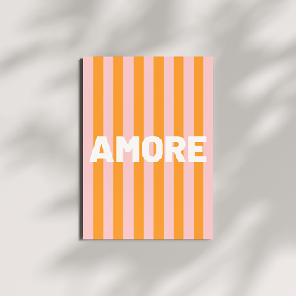 HERR&FRAUHEMPEL Postkarte | Amore Aufgeweckt