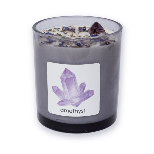 „Amethyst“ Duftkerze im Glas Bild 1