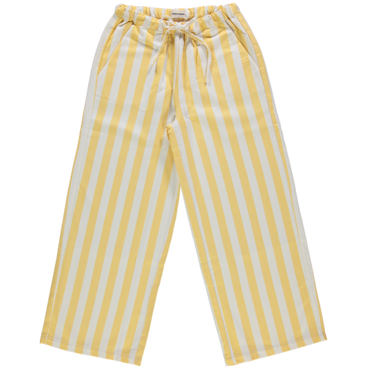 Poudre Organic Kirschhose | Denim Rayé Jaune | pre-order Mitte Juni Aufgeweckt