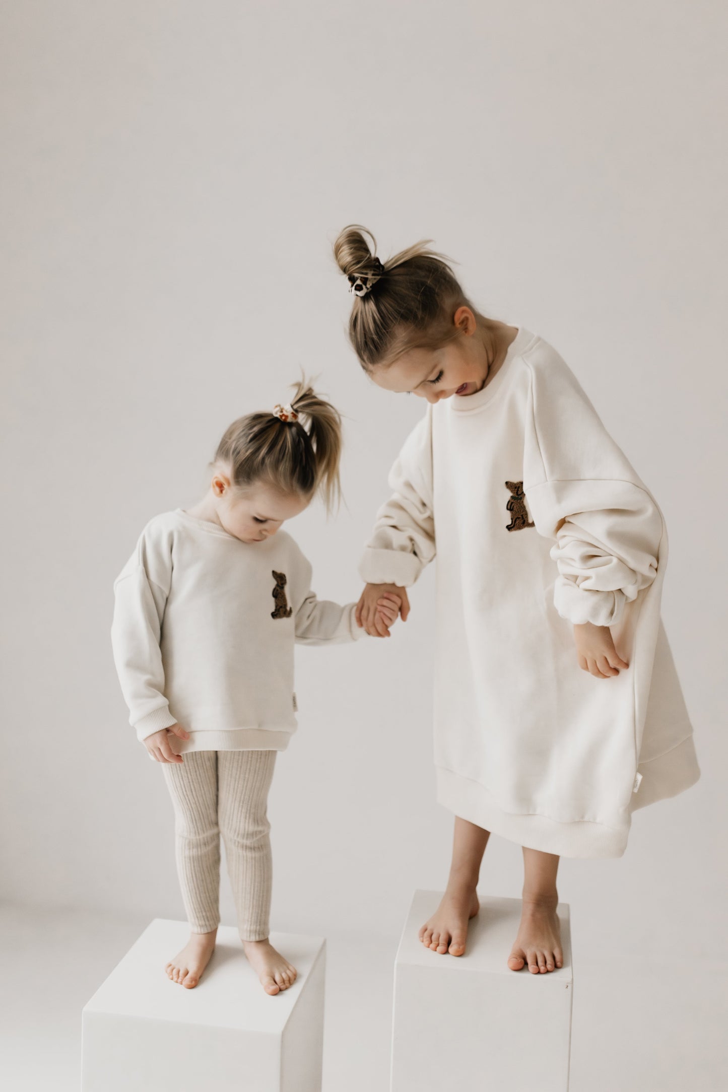 romi. Irregular rib knit Leggings | Oat Aufgeweckt