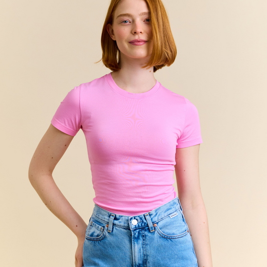 Popeia Tight T-Shirt | pink Aufgeweckt