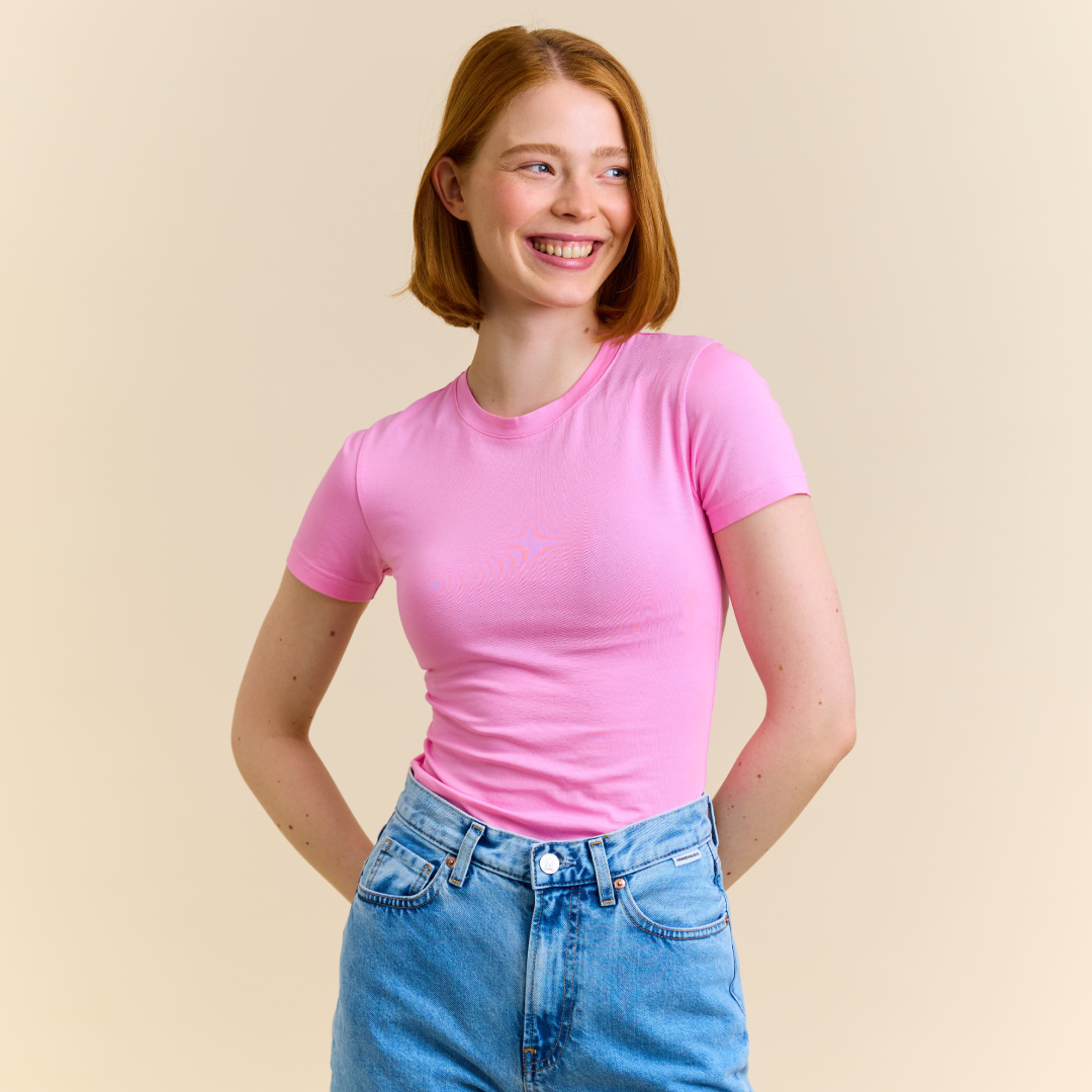 Popeia Tight T-Shirt | pink Aufgeweckt