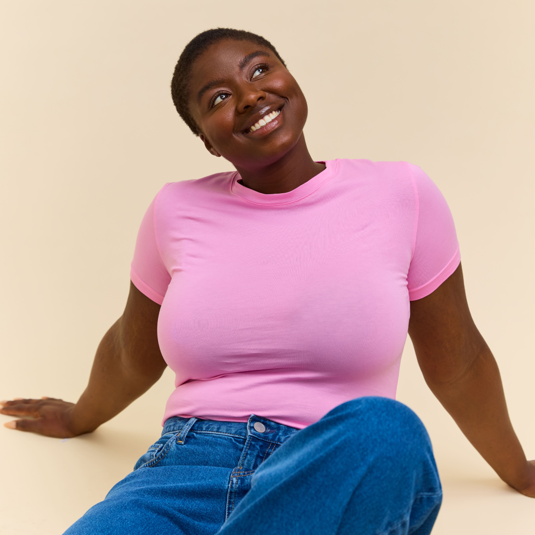 Popeia Tight T-Shirt | pink Aufgeweckt