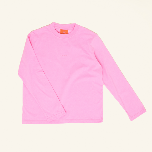 popeia Langarmshirt | pink | pre-order Mitte April Aufgeweckt