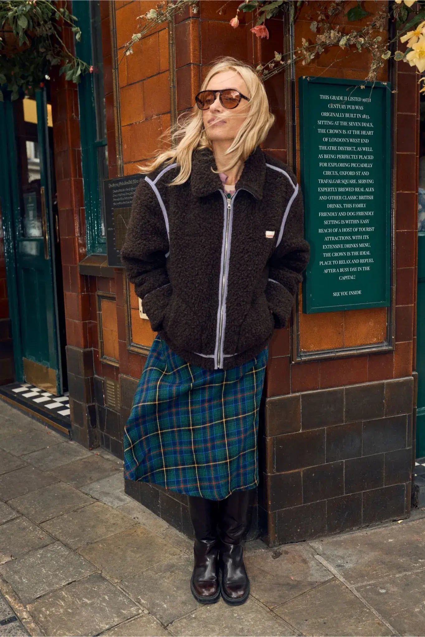 Happymess Merino-Jacke | chocolate brown Aufgeweckt