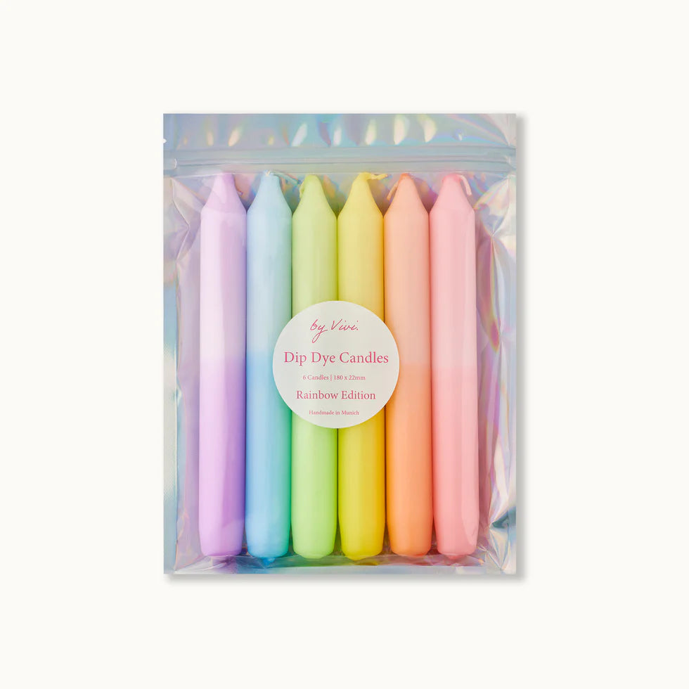 by Vivi. Dip Dye Set Rainbow Edition Aufgeweckt