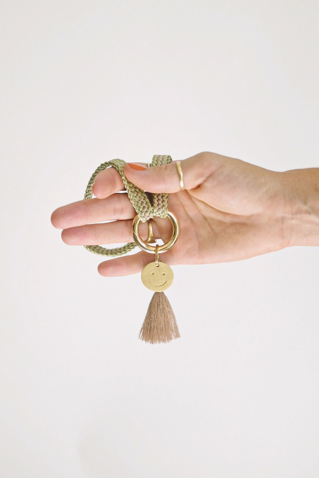 YOOMEE Keytag Mini – Smile (Gold) Aufgeweckt