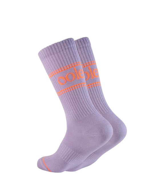 Pastel Starlight Glitter Flamingo – Glitzer‑Socke