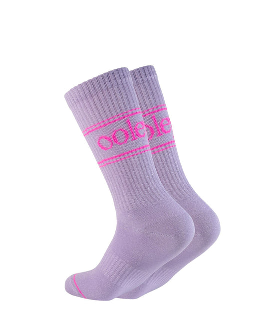 Pastel Starlight Glitter Pink – Glitzer‑Socke