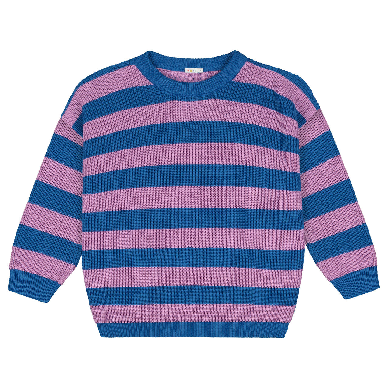 Yuki Kidswear Stripes Knitted Women’s Sweater | Cotton Candy Aufgeweckt