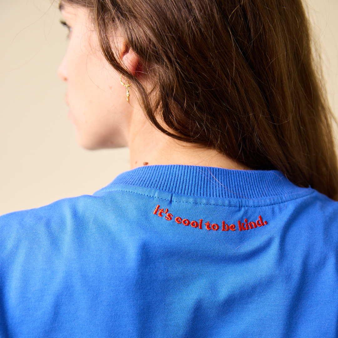 popeia T-Shirt | königsblau Aufgeweckt