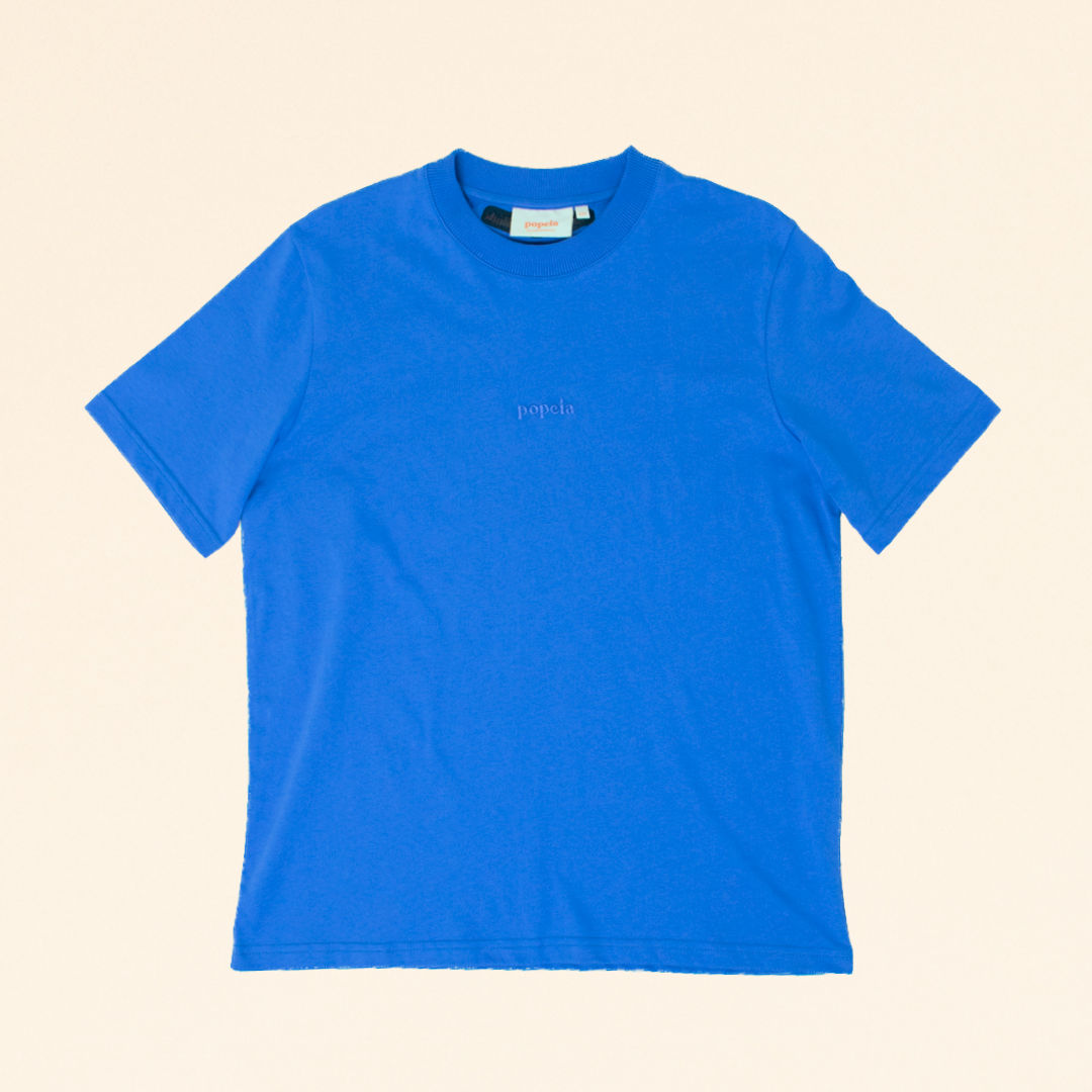 popeia T-Shirt | königsblau Aufgeweckt