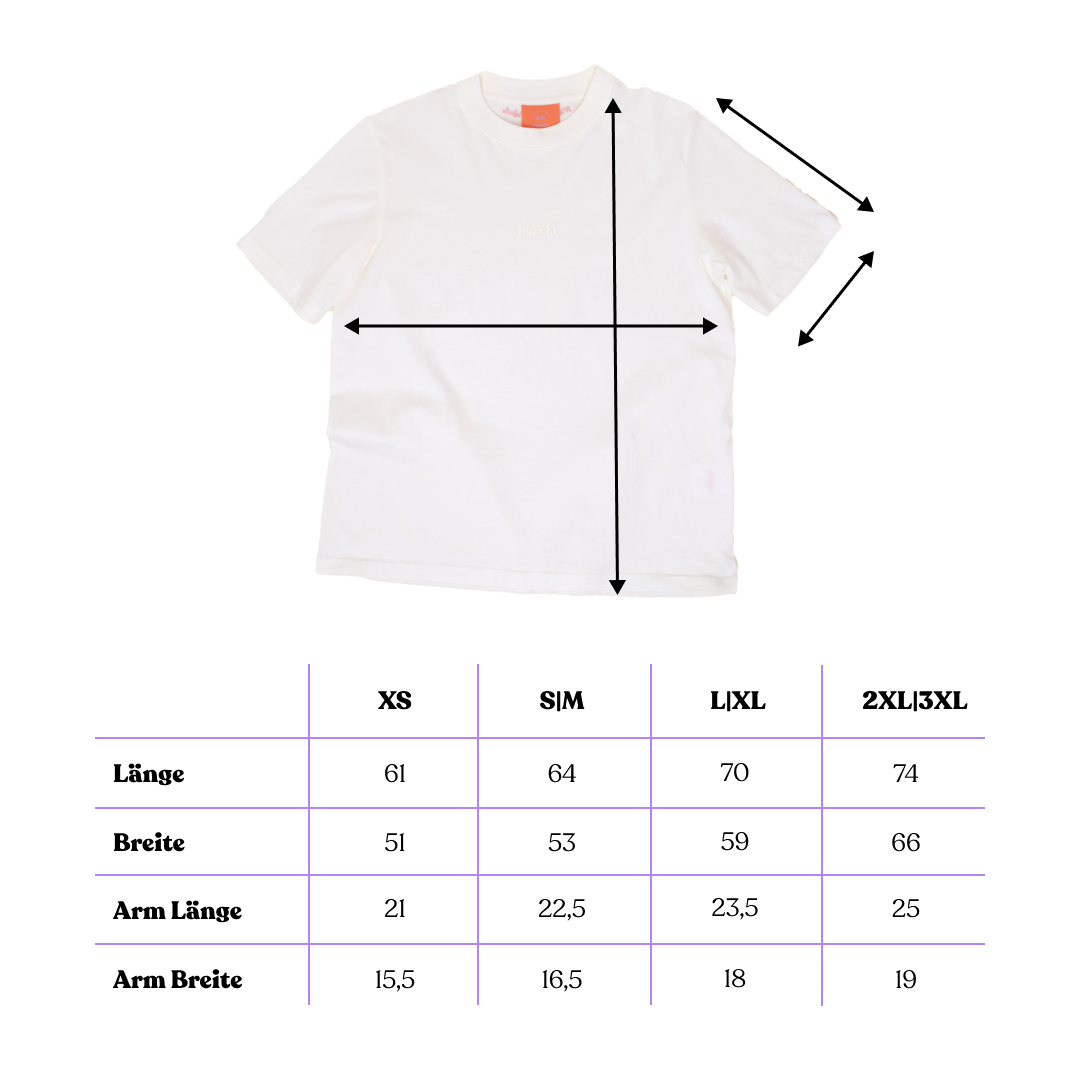 popeia T-Shirt | off-white Aufgeweckt
