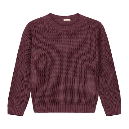 Yuki Kidswear Chunky Knitted Women’s Sweater | Fig Aufgeweckt