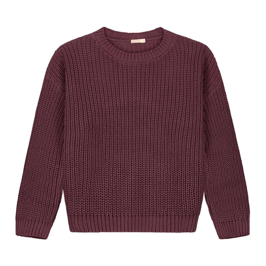 Yuki Kidswear Chunky Knitted Women’s Sweater | Fig Aufgeweckt