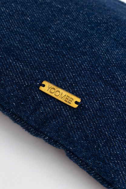 YOOMEE Mini Pouch – MOUHIM Denim – Spread Love Everyday Aufgeweckt