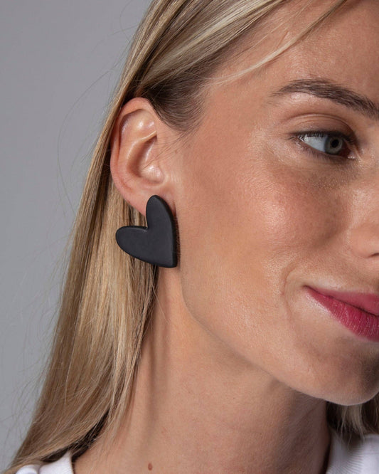 DELAROSA STUDIO Ohrstecker | Heartbeat Aufgeweckt