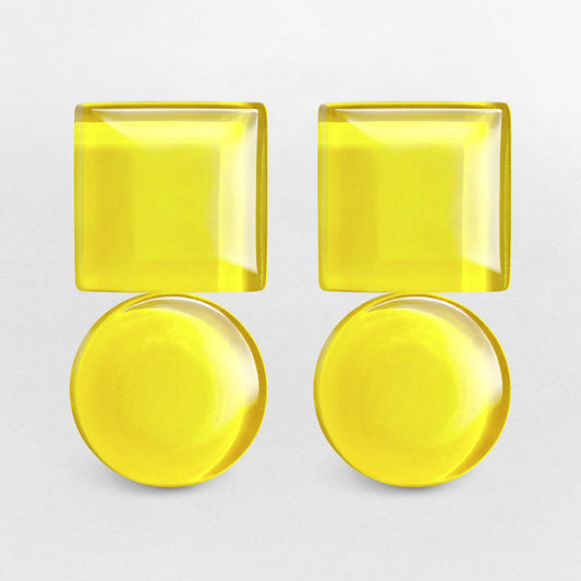 Ohrstecker Zitronengelb Alexascha