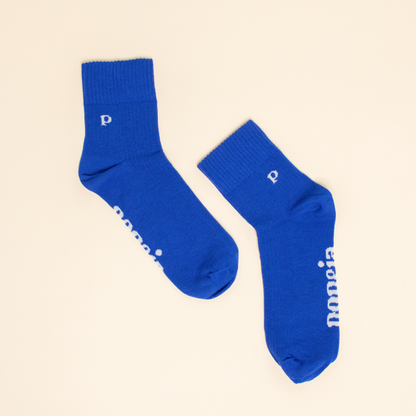 The Casual Ankle Socken königsblau Popeia