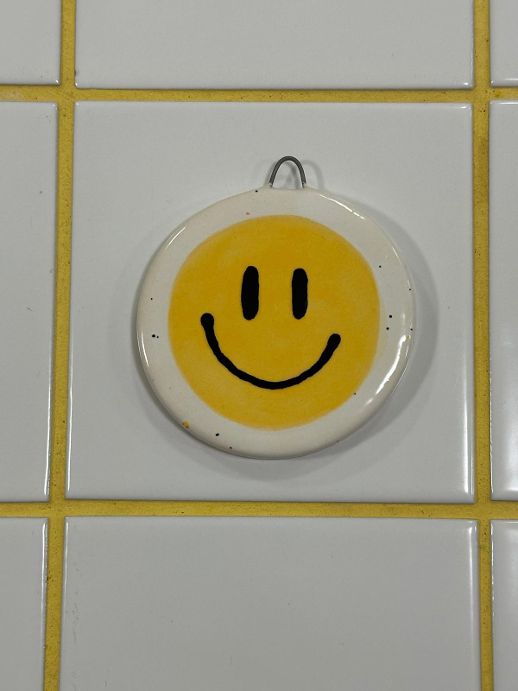 Aufgeweckt Wandhänger Smiley Aufgeweckt
