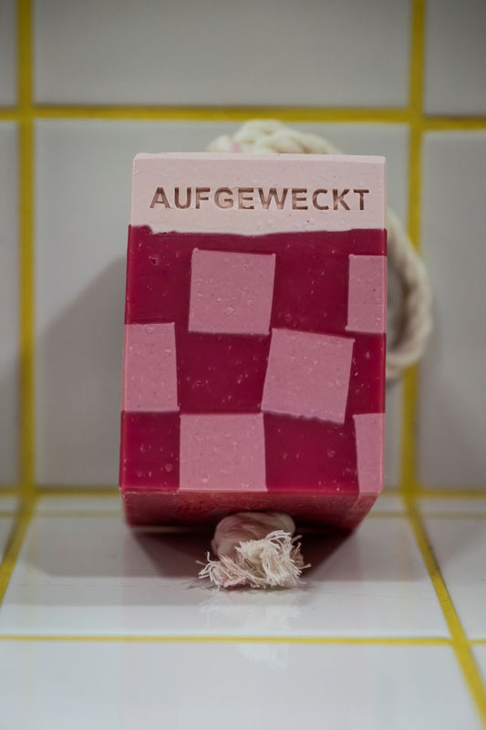 Seifenstück Seifenklotz | 2 Jahre AUFGEWECKT Aufgeweckt
