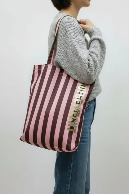 Aufgeweckt Jubiläumstasche | Streifen Aufgeweckt