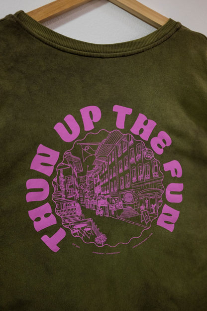 Aufgeweckt Jubiläumssweater | THUN UP THE FUN Aufgeweckt