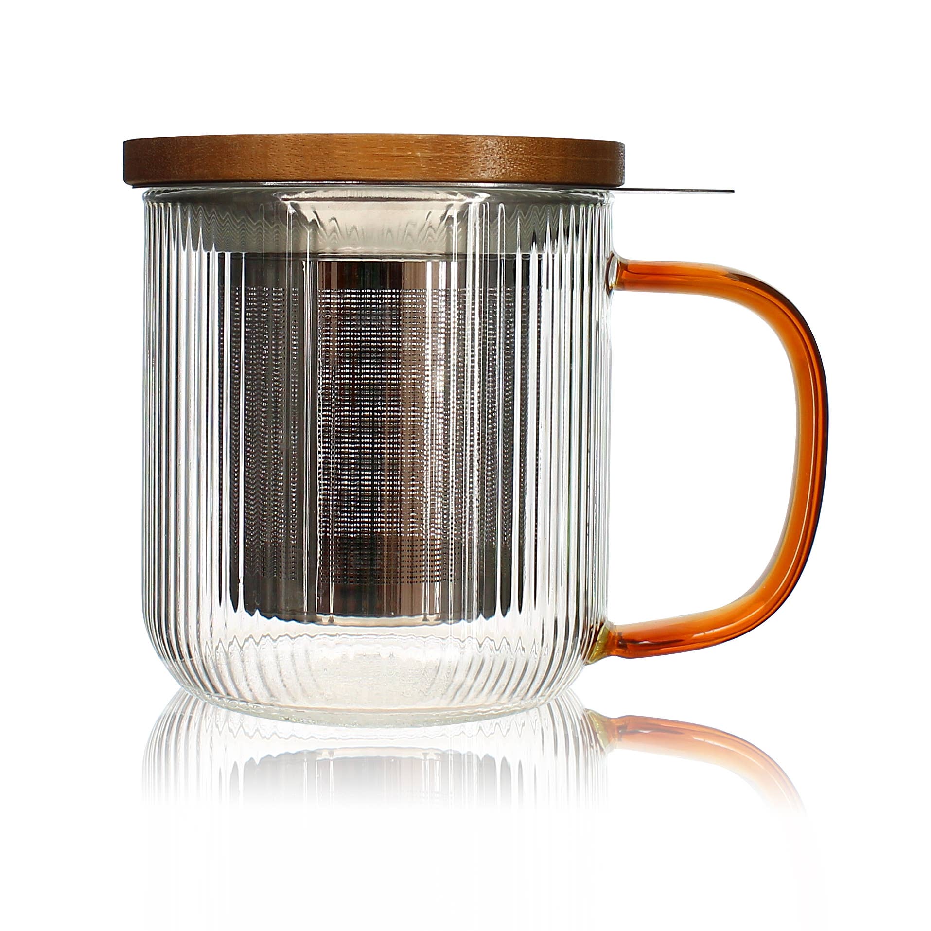 OGO Living Tasse Karl Borosilikatglas amber| 300ml Aufgeweckt