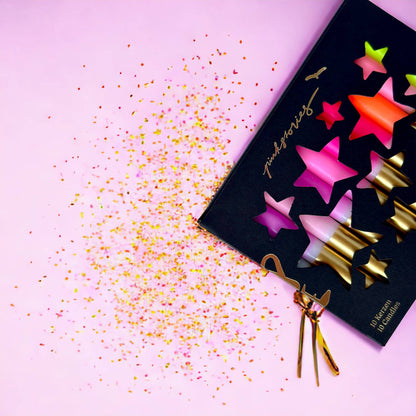 Pink Stories Baum Kerze | Dip Dye Little Star * Stille Sterne Aufgeweckt