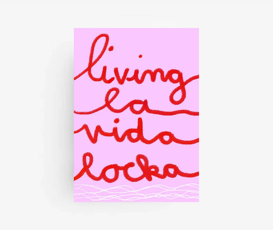 Ute Arnold / Hej.Ibiza Postkarte | Living la vida locka Aufgeweckt