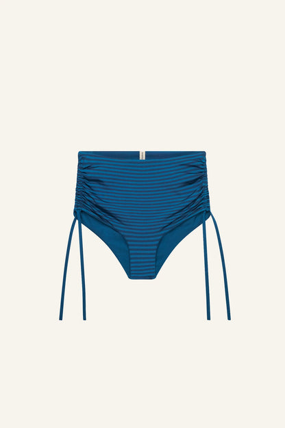 MYMARINI Ruffled Highwaist Shorts | cave-striped Aufgeweckt