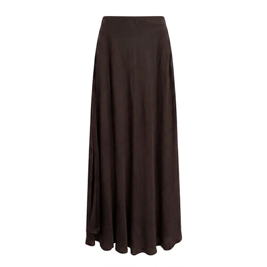 Bazaar Noir Rock Maxi | Shiny Braun Aufgeweckt