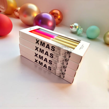 Pink Stories Kerze | Rainbow Studio * XMAS bunt Aufgeweckt