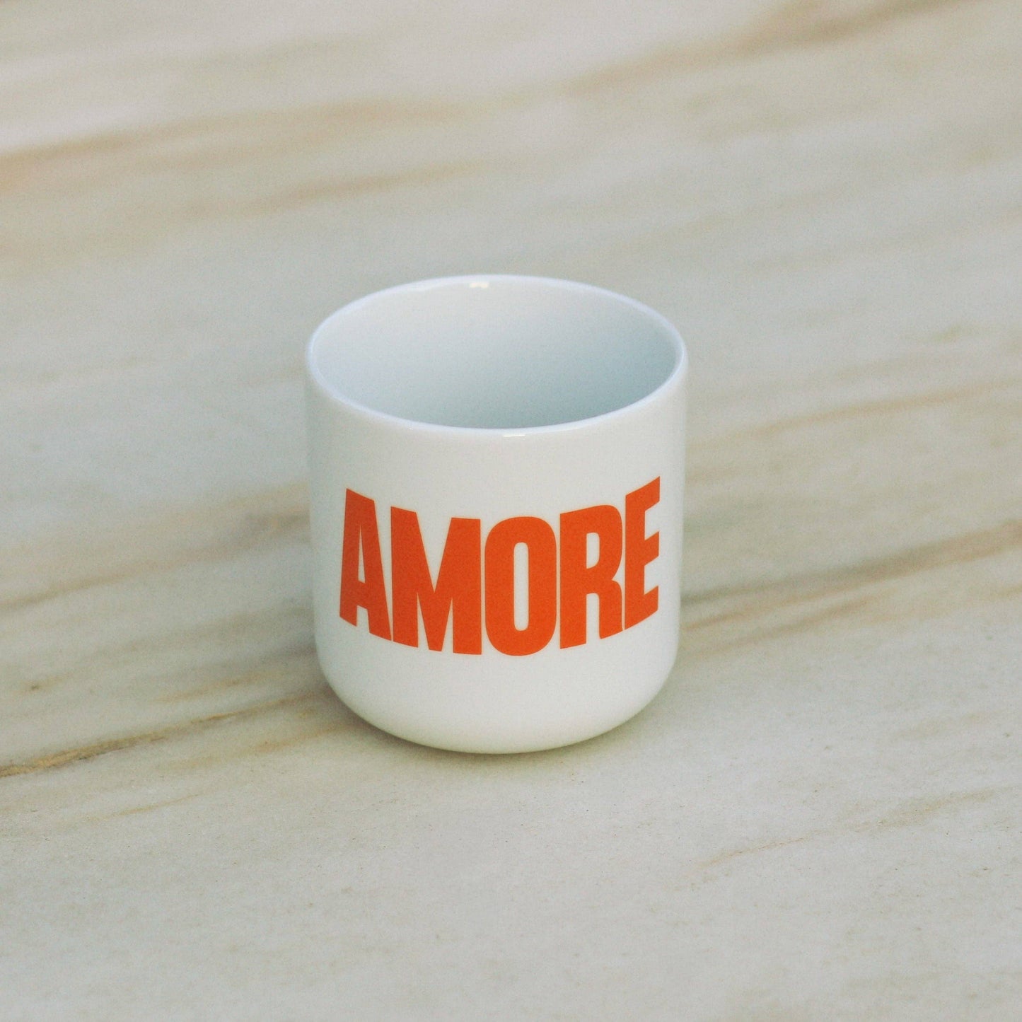 NAVUCKO Porzellanbecher AMORE Aufgeweckt